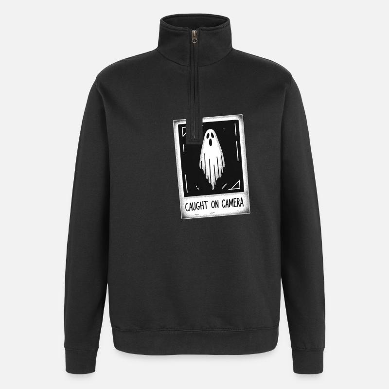 Foto Geist - Quarter-Zip-Sweatshirt - Schwarz