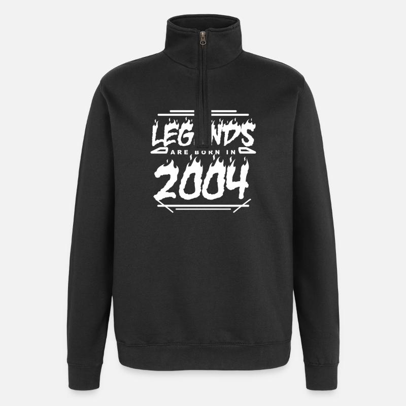 2004 - Année 2004 - Année 2004 - Sweat à zip 1/4 - noir