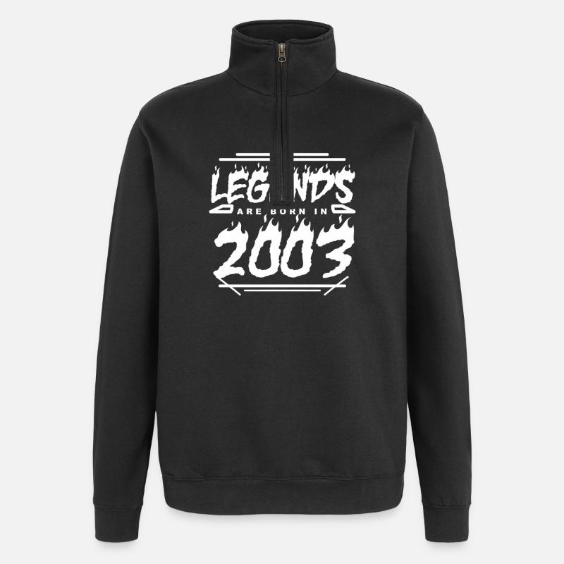 2003 - Year 2003 - Year 2003 - Quarter-Zip Sweatshirt - black