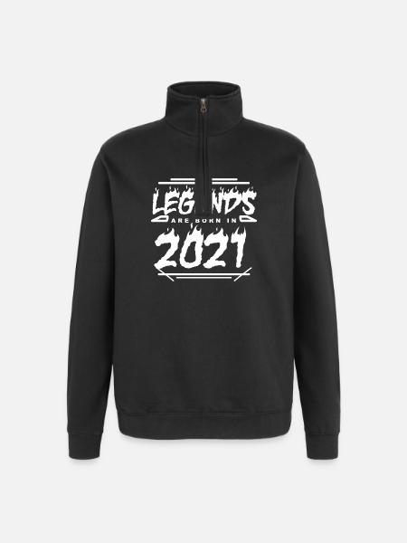 2021 - Year 2021 - Year 2021 - Quarter-Zip Sweatshirt - black