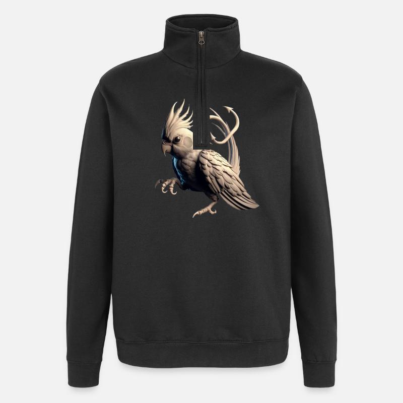 Devil Nymph (03) - Quarter-Zip Sweatshirt - black