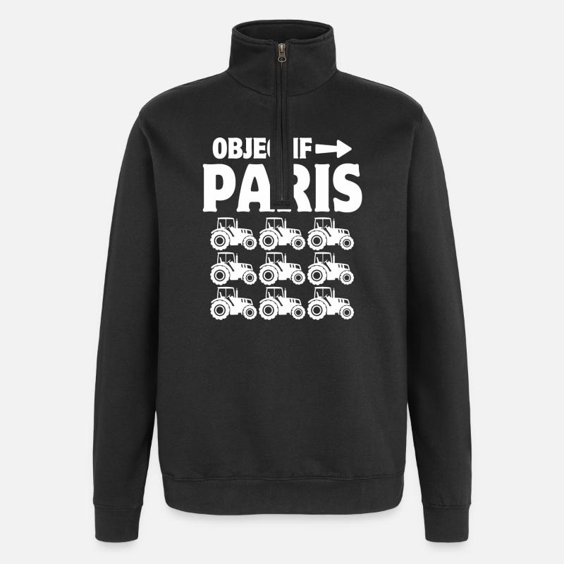 Bauer, Bauer, Bauer, Bauer - Quarter-Zip-Sweatshirt - Schwarz