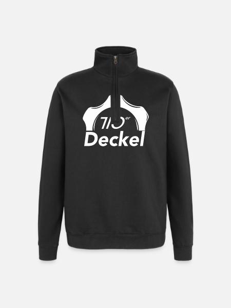 710 Lids - Quarter-Zip Sweatshirt - black