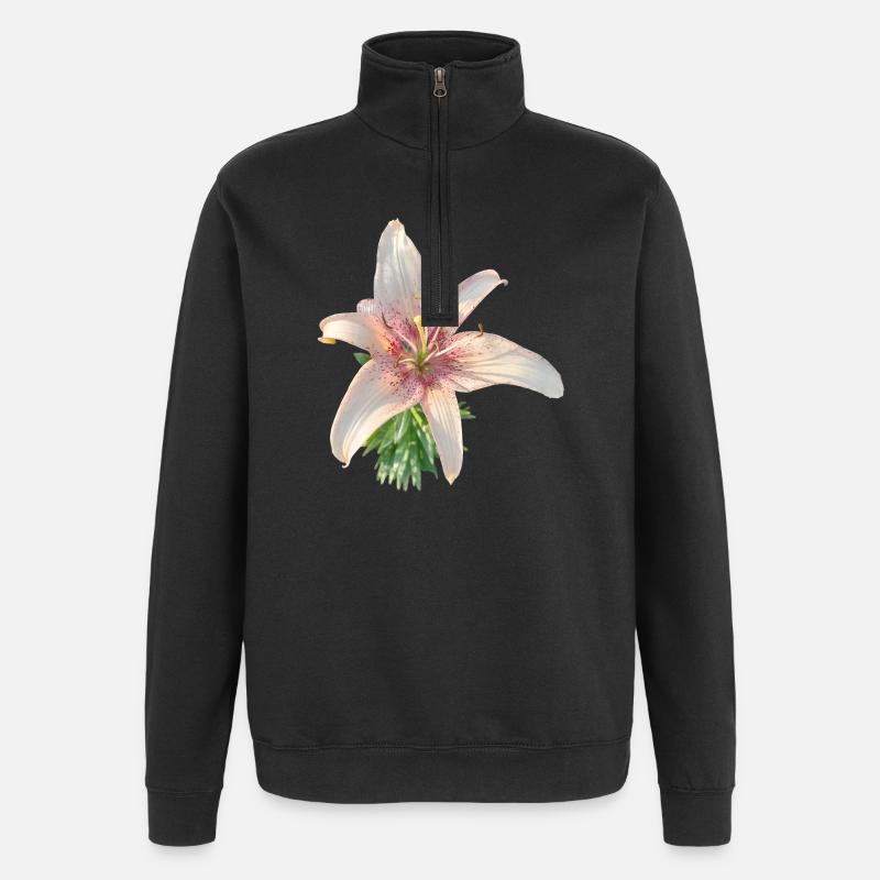 ROSA LILIE - Quarter-Zip-Sweatshirt - Schwarz
