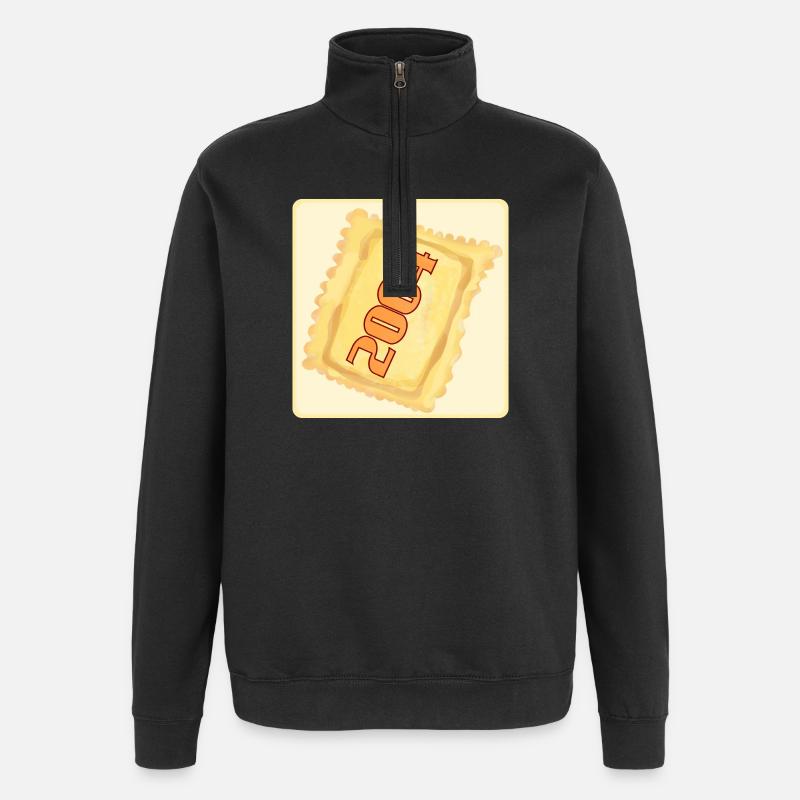 ANNIVERSAIRE 2004 RAVIOLI DUMPLINGS - Sweat à zip 1/4 - noir