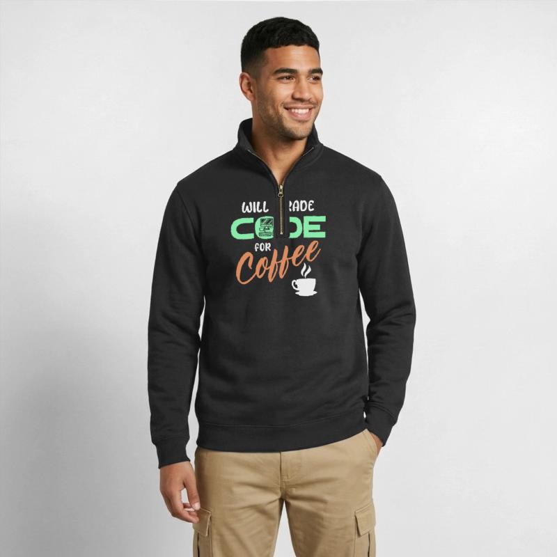 Quarter-Zip-Sweatshirt