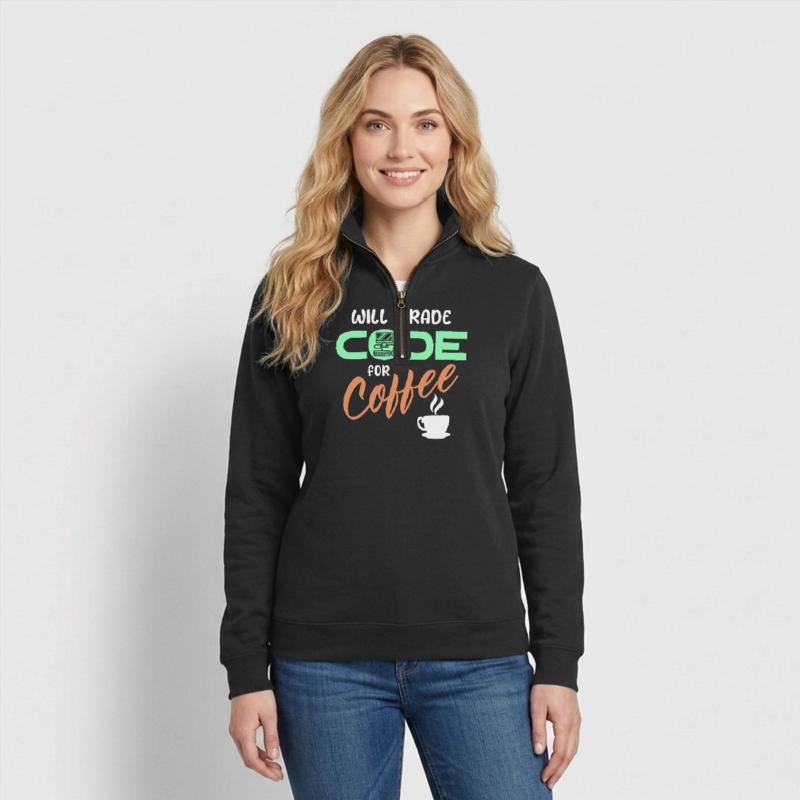 Quarter-Zip-Sweatshirt