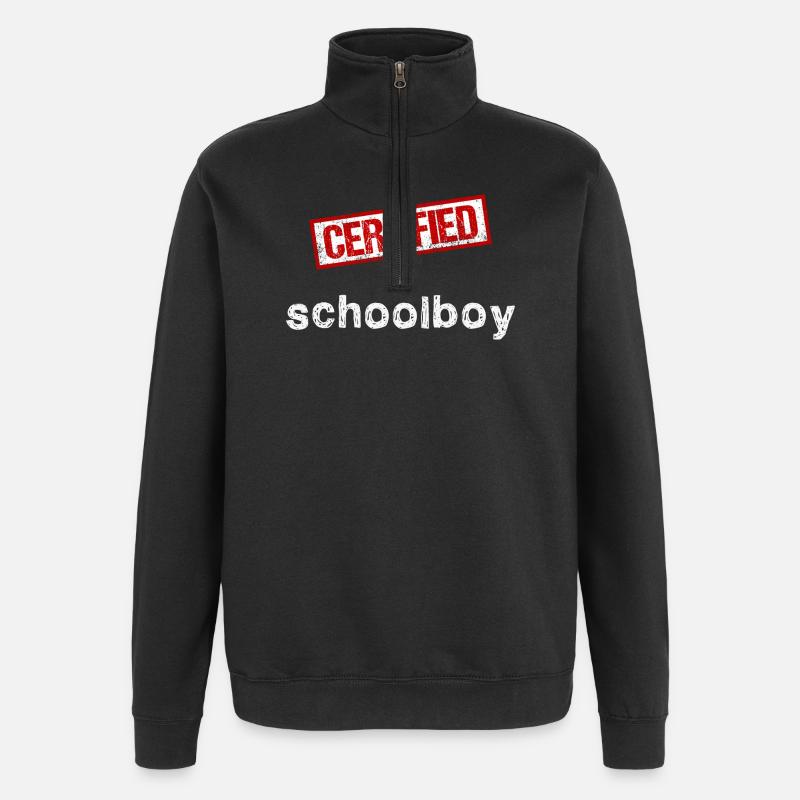Élève - Sweat à zip 1/4 - noir