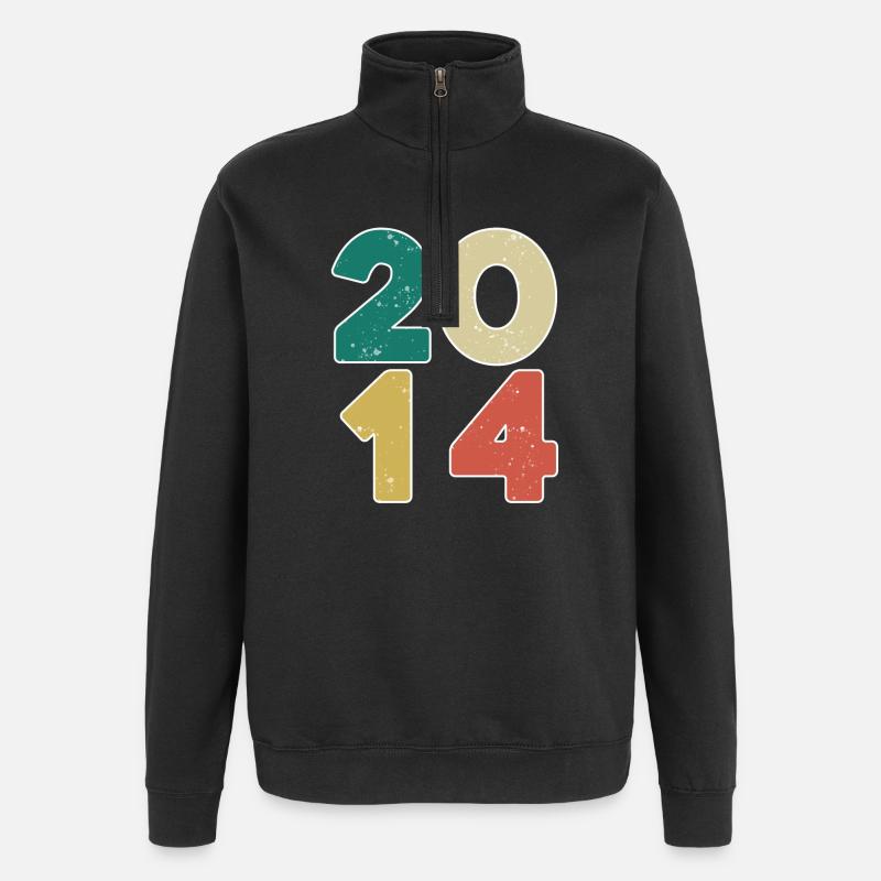 2014 - Year 2014 - Year 2014 - Quarter-Zip Sweatshirt - black