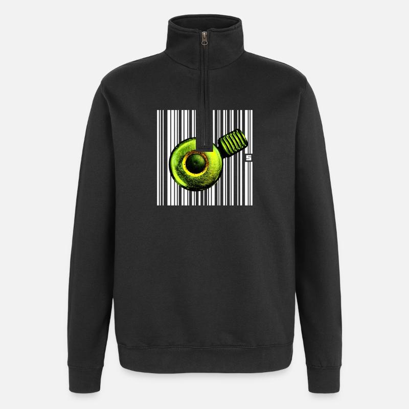 SPOT - PLEITE - Quarter-Zip-Sweatshirt - Schwarz