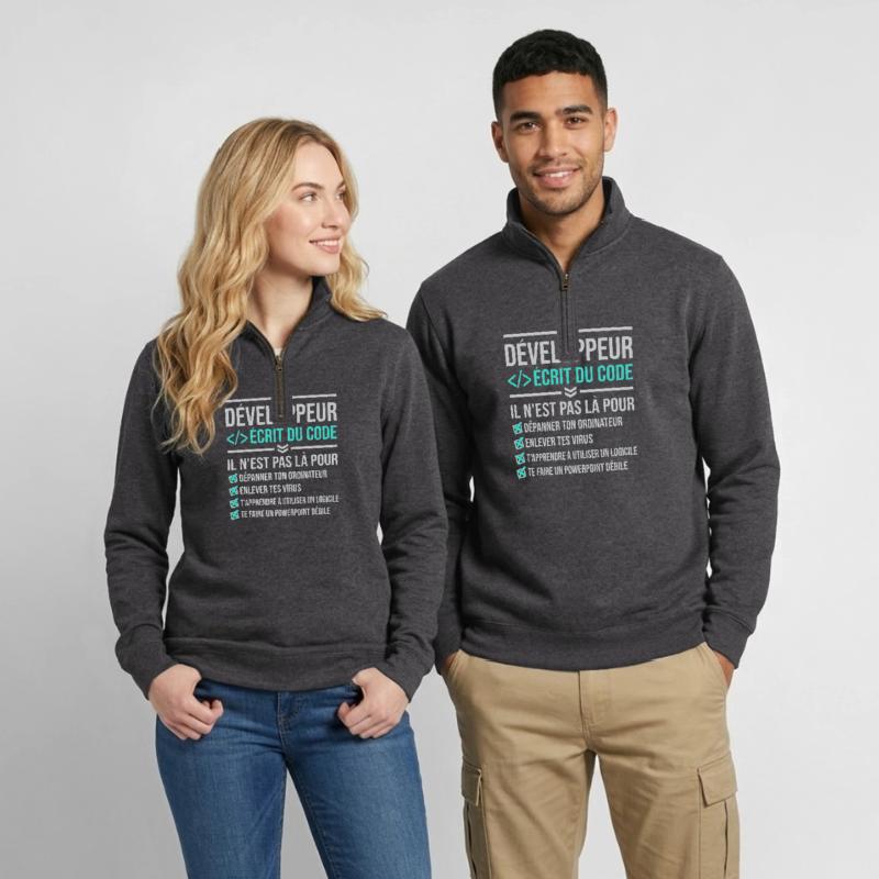 Quarter-Zip Sweatshirt