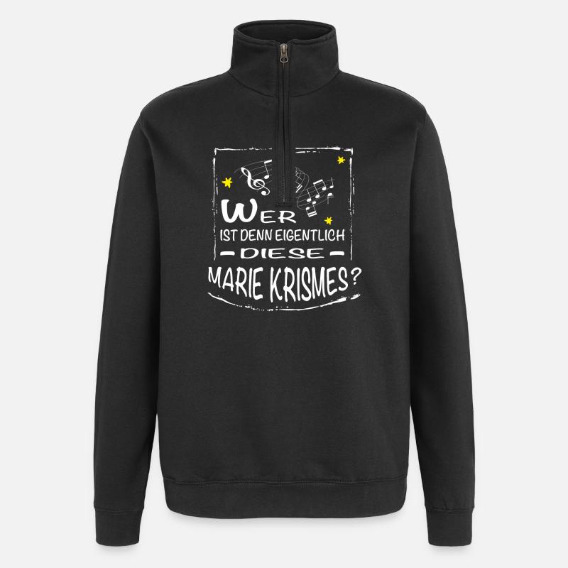 Who is this MARIE Krismes - Quarter-Zip Sweatshirt - black