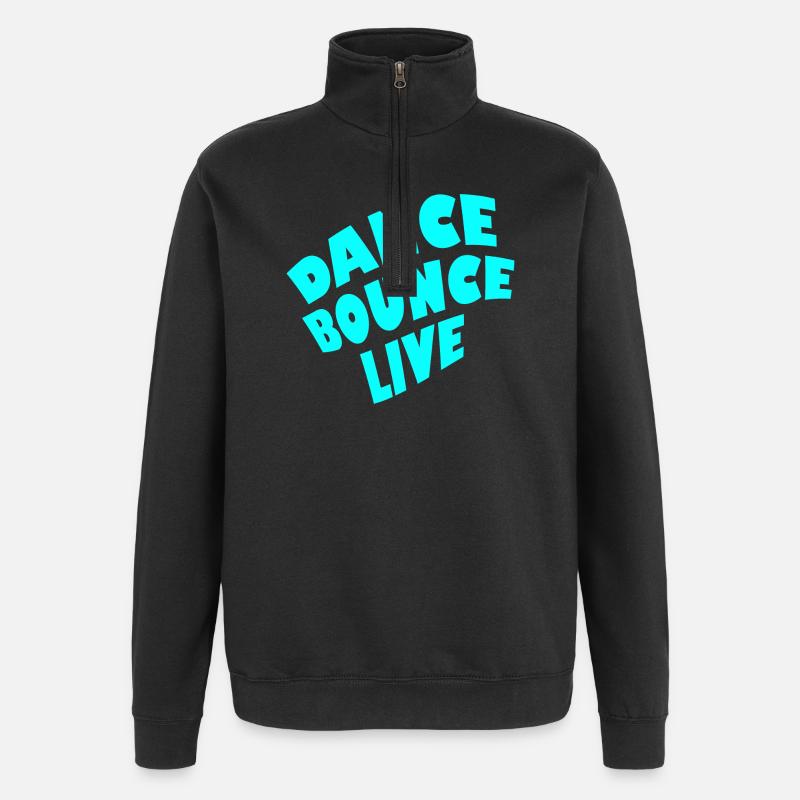Dance Bounce en direct - Sweat à zip 1/4 - noir