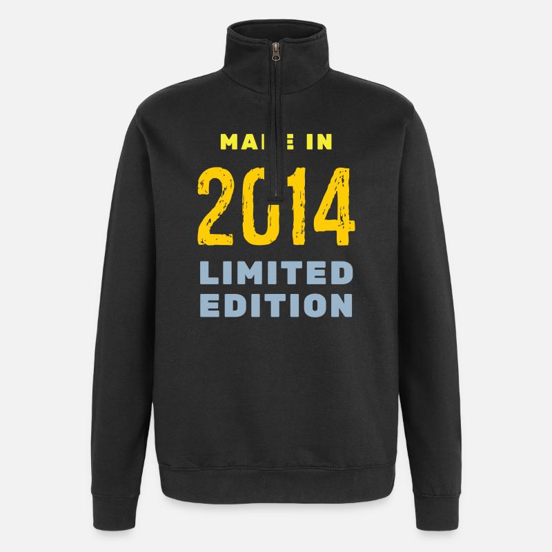 2014 - Quarter-Zip Sweatshirt - black