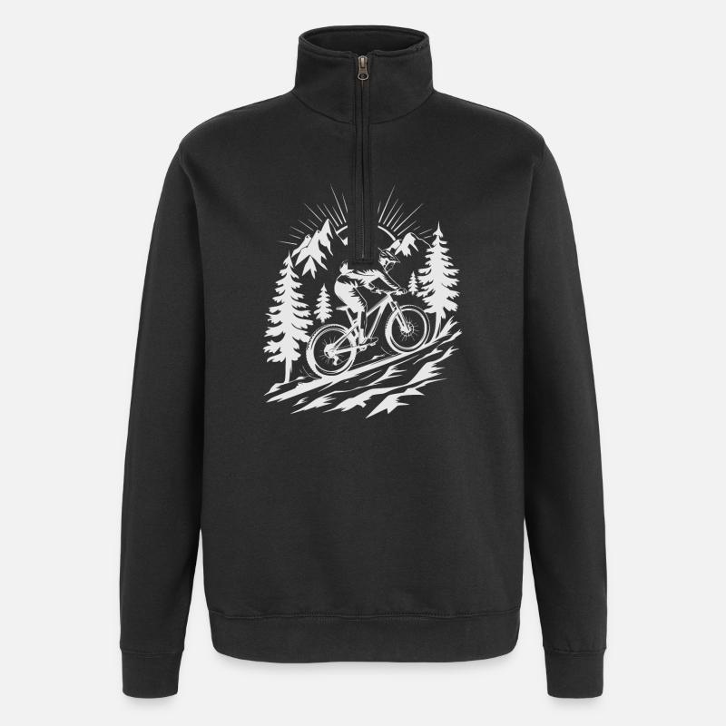 VTT VTT - Sweat à zip 1/4 - noir
