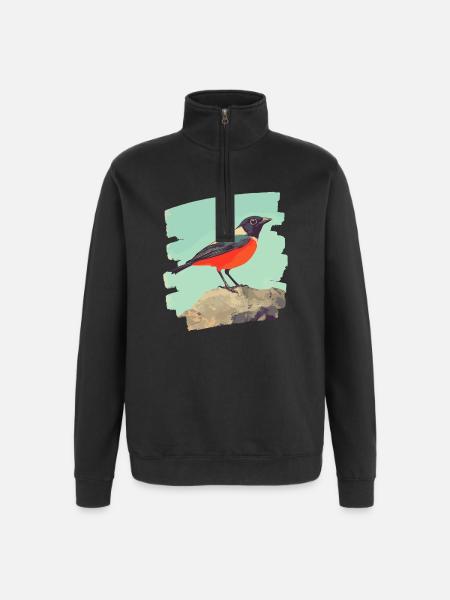 Canari - Sweat à zip 1/4 - noir