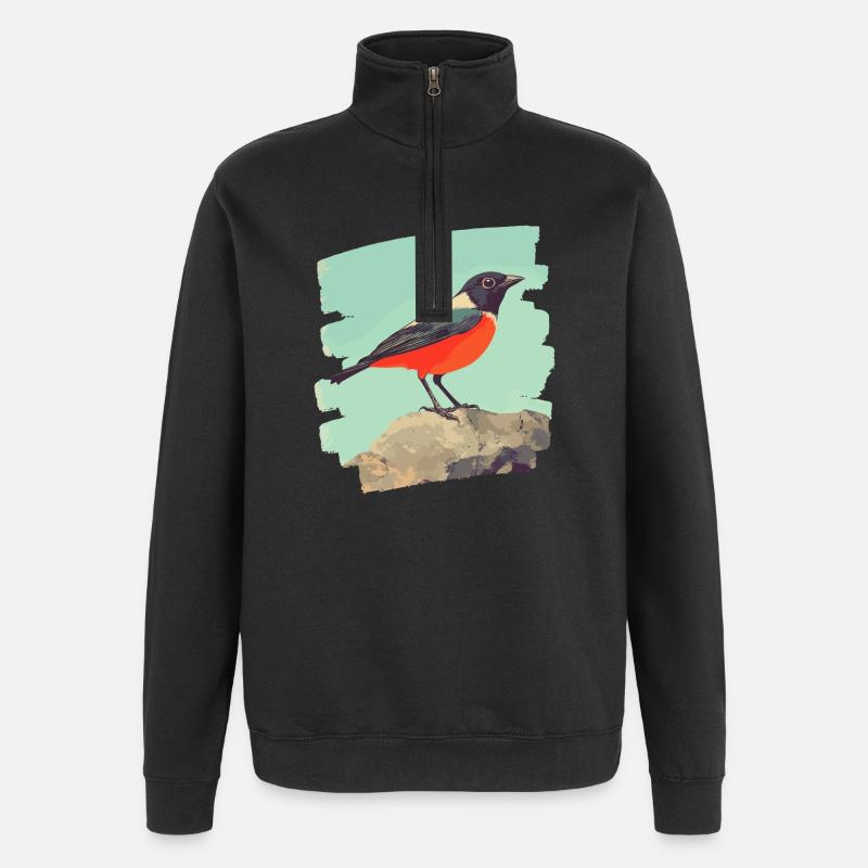 Canari - Sweat à zip 1/4 - noir