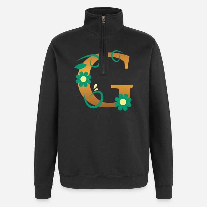 G - Quarter-Zip Sweatshirt - black
