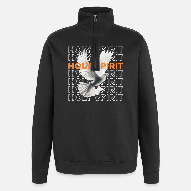Paloma de Espíritu Santo - Sweat à zip 1/4 - noir