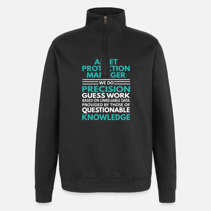 Asset Protection Manager Angebotsgestaltung - Quarter-Zip-Sweatshirt - Schwarz