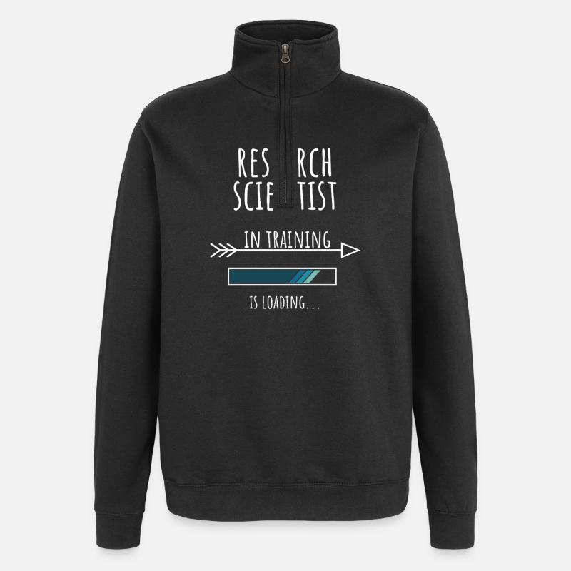 Chercheur Scientifique Don Profession Éducation - Sweat à zip 1/4 - noir
