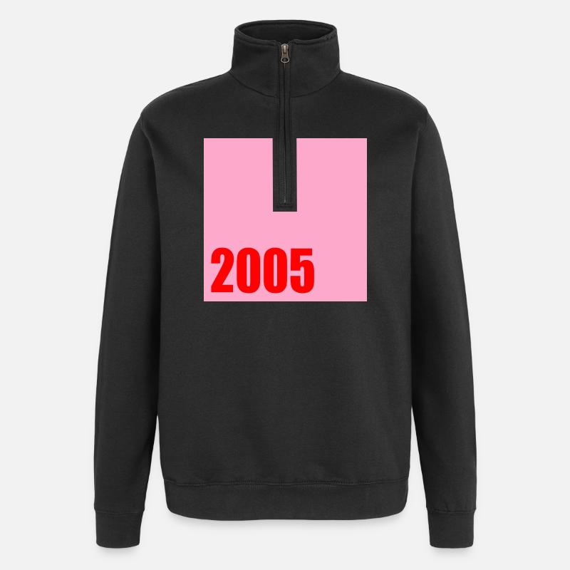 ANNÉE DE NAISSANCE 2005 Anniversaire - Sweat à zip 1/4 - noir