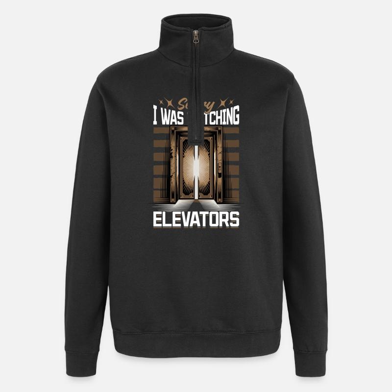 Elevator toddler & kids - Quarter-Zip Sweatshirt - black