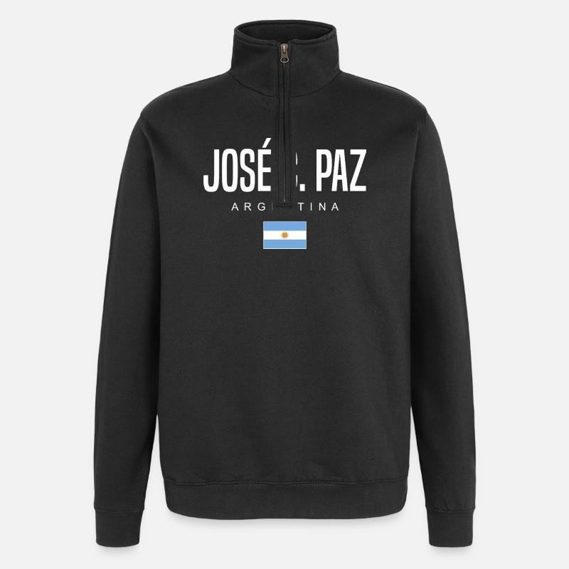 José C. Paz Argentine Argentine - Sweat à zip 1/4 - noir