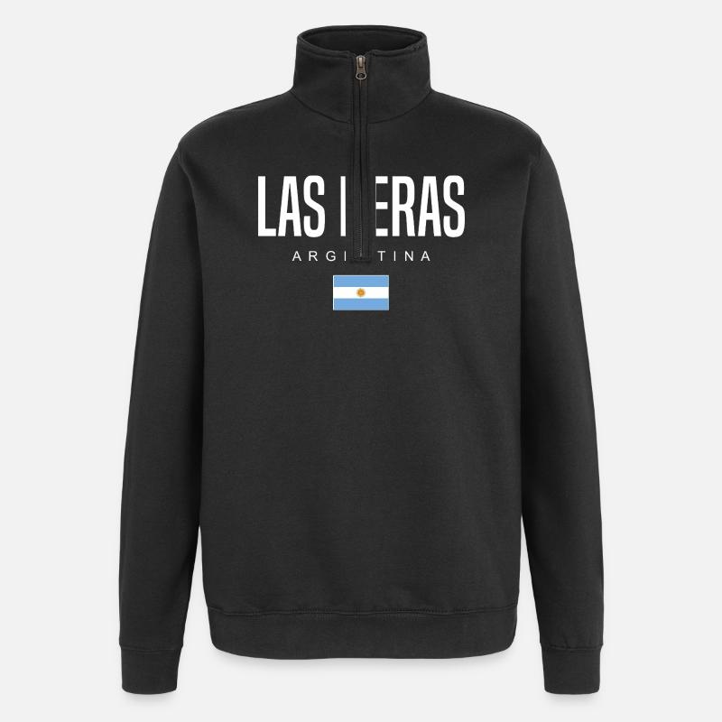 Las Heras Argentinien Argentinier - Quarter-Zip-Sweatshirt - Schwarz