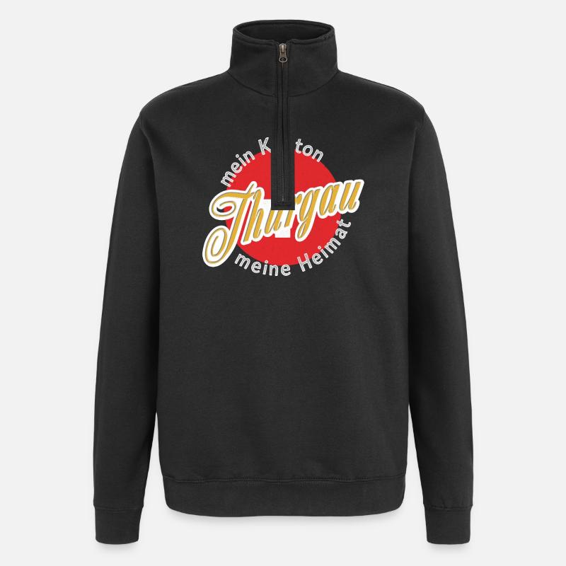 Cadeau My Home Thurgau - Sweat à zip 1/4 - noir