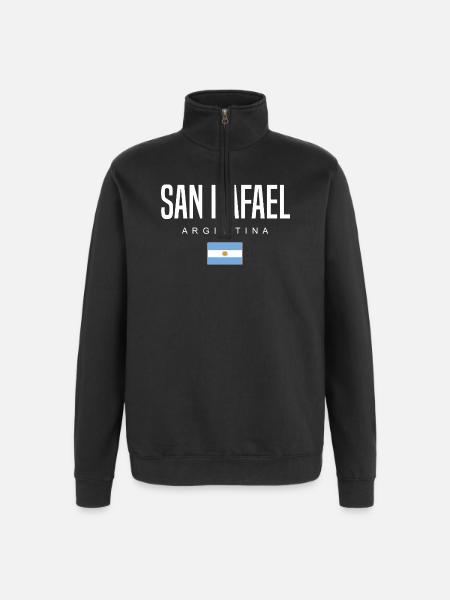 San Rafael Argentina Argentinian - Quarter-Zip Sweatshirt - black