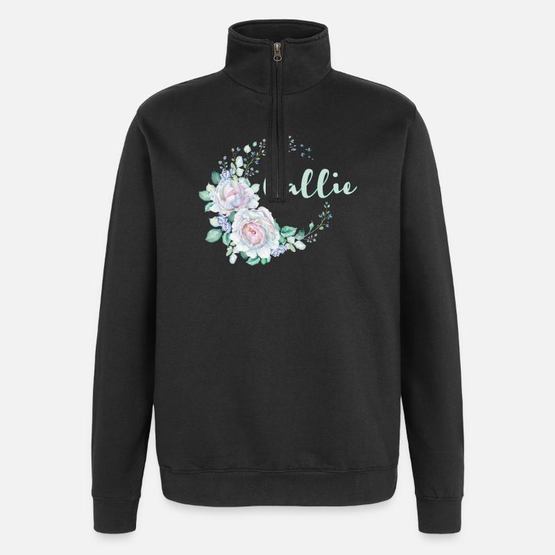 For Callie - Quarter-Zip Sweatshirt - black