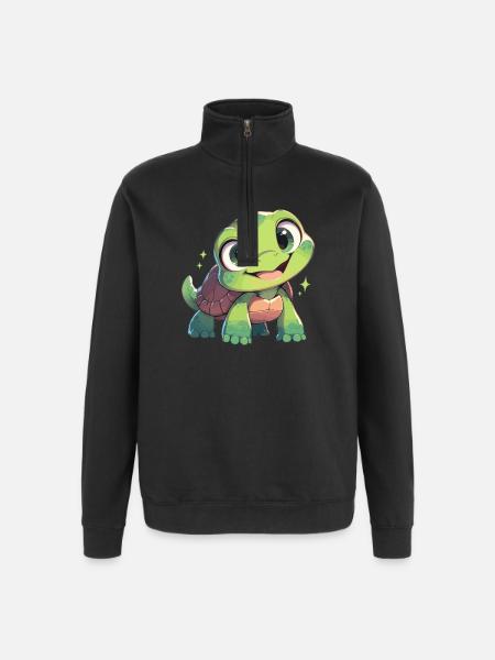 Tortoises Tortoise - Quarter-Zip Sweatshirt - black