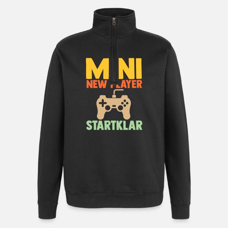 Geschäftsleitung Mutter Team Mama - Quarter-Zip-Sweatshirt - Schwarz