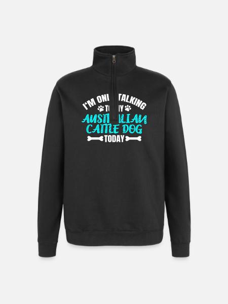 Australian Cattle Dog Owner Owner - Quarter-Zip Sweatshirt - black