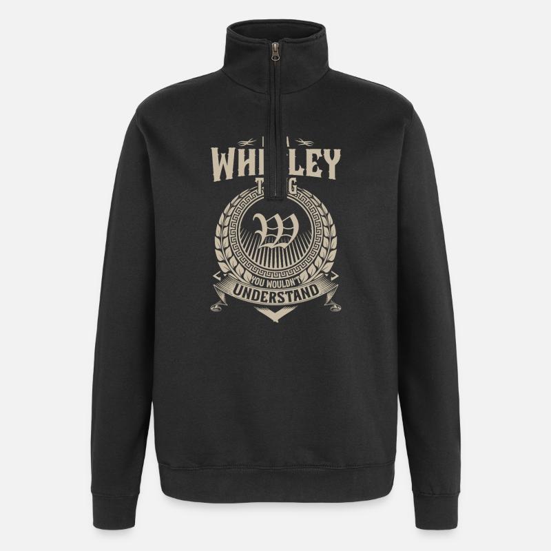 Whitley Thing You Wouldnt Understand - Quarter-Zip Sweatshirt - black