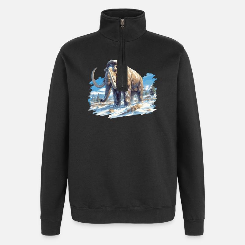 Mammoths Mammoth - Quarter-Zip Sweatshirt - black