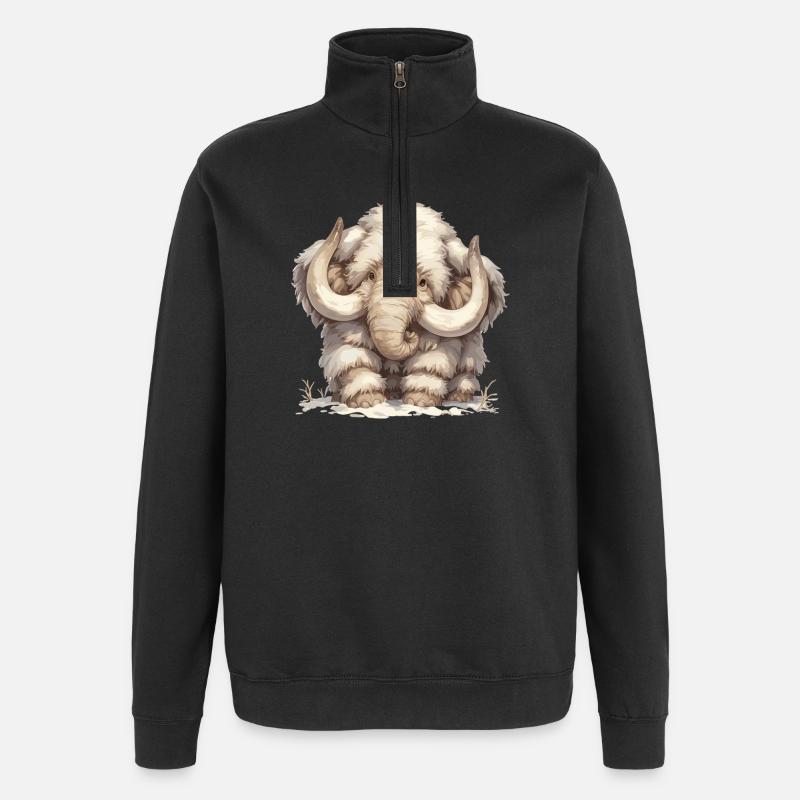 Mammuts Mammut - Quarter-Zip-Sweatshirt - Schwarz
