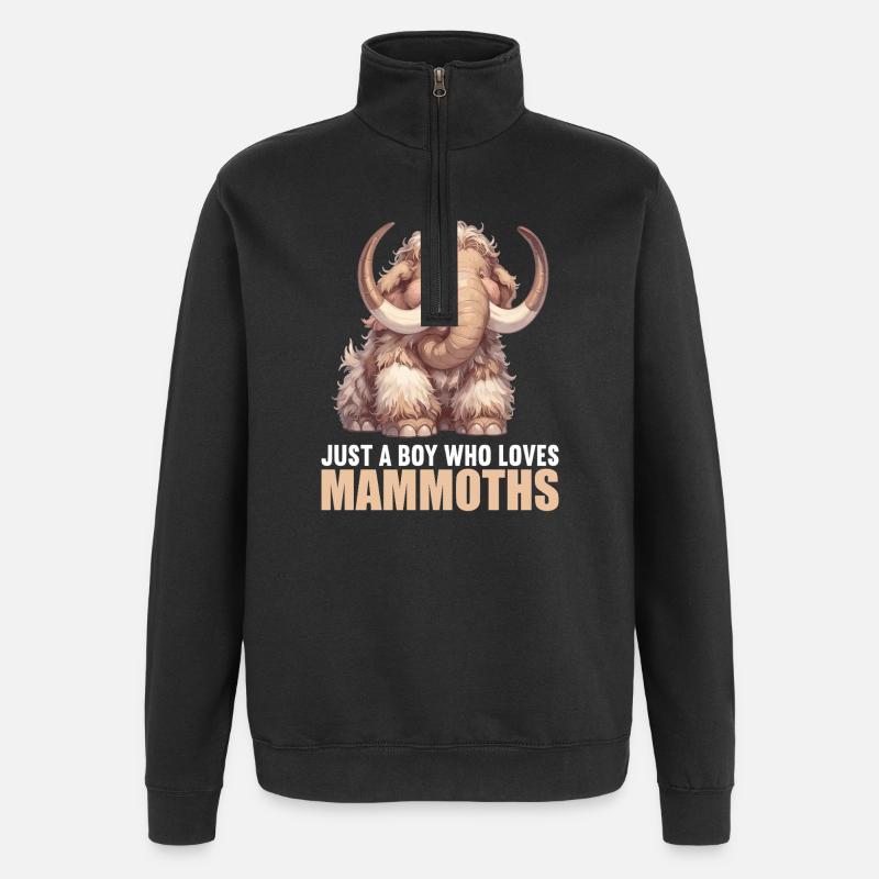 Mammuts Mammut - Quarter-Zip-Sweatshirt - Schwarz