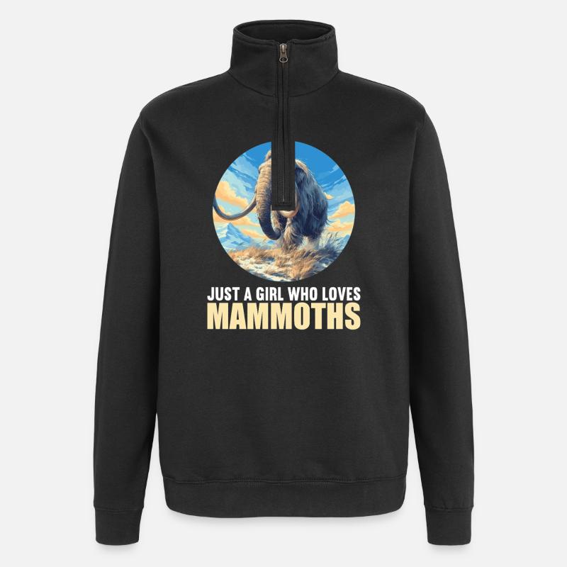 Mammuts Mammut - Quarter-Zip-Sweatshirt - Schwarz