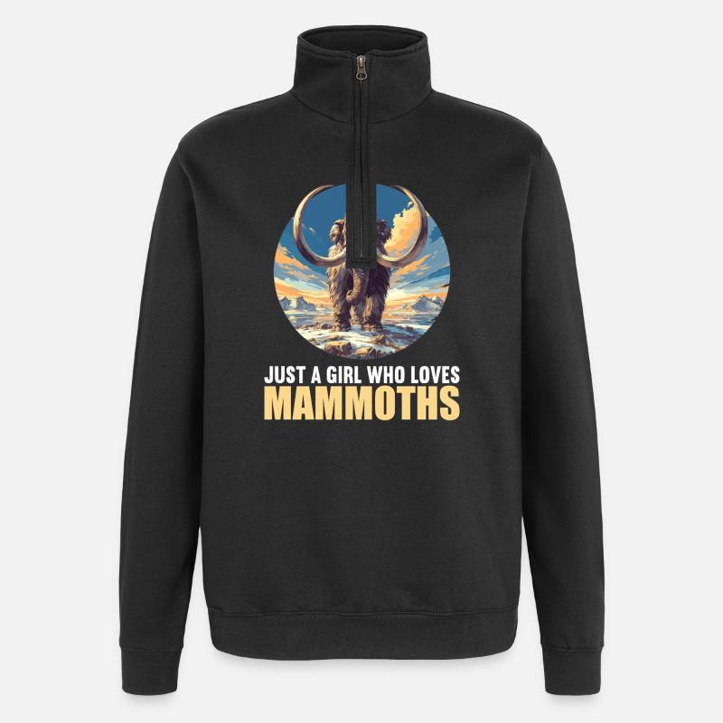 Mammuts Mammut - Quarter-Zip-Sweatshirt - Schwarz
