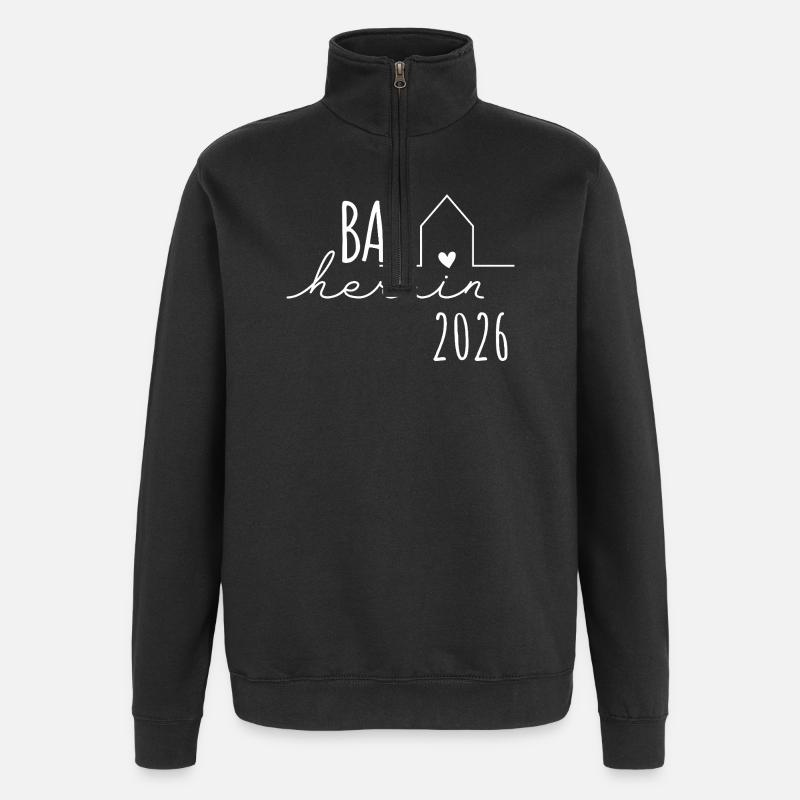 Builder 2026 - Builders Partnerlook Hausbau - Quarter-Zip Sweatshirt - black