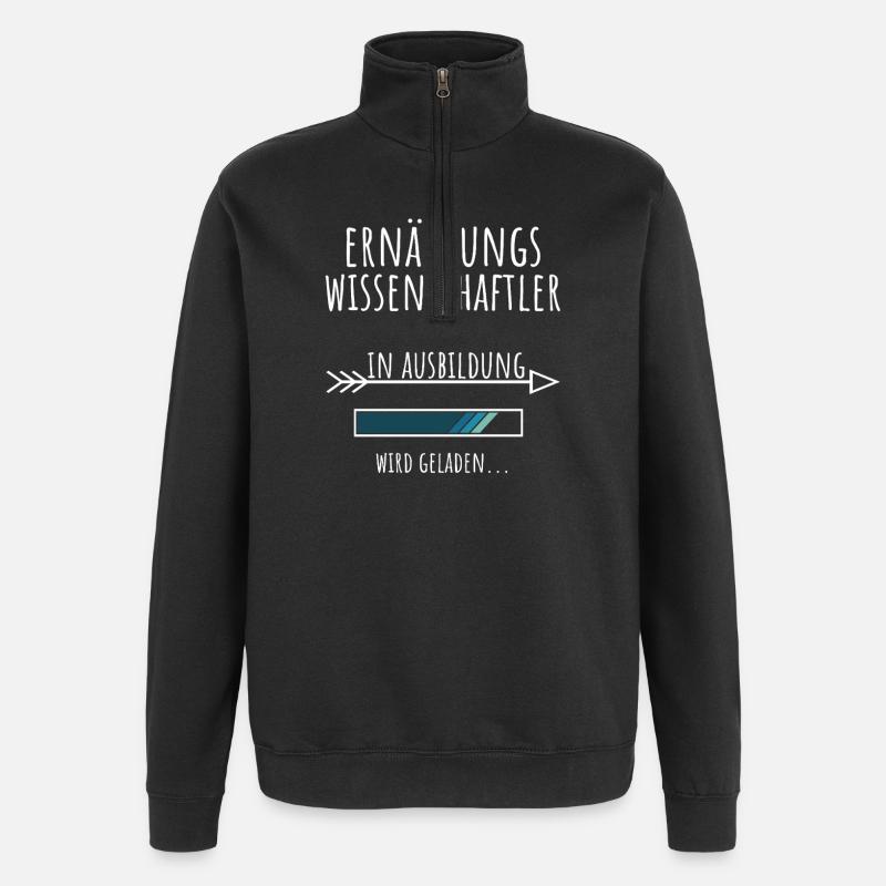 Nutritional Science Studies Profession Education - Quarter-Zip Sweatshirt - black