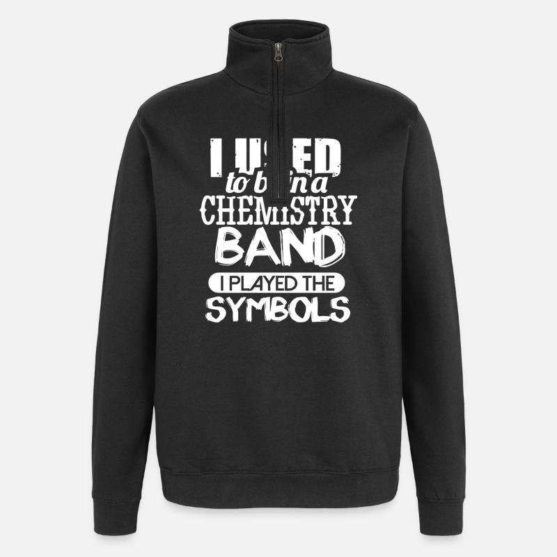 Chimie Chimiste Professeur de chimie - Sweat à zip 1/4 - noir