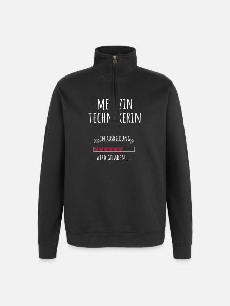 Medizintechnikerin Medizintechnik Studium Beruf - Quarter-Zip-Sweatshirt - Schwarz