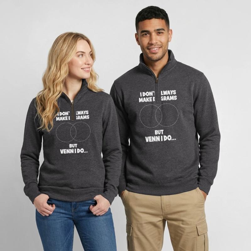 Math Math Math Professeur de mathématiques Mathématicien Sweat à zip 1/4