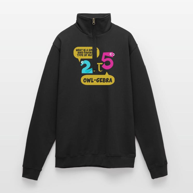 Math Math Math Professeur de mathématiques Mathématicien Sweat à zip 1/4