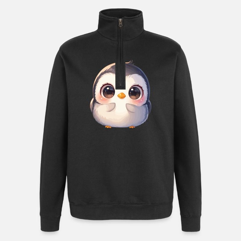 Penguins Penguin - Quarter-Zip Sweatshirt - black