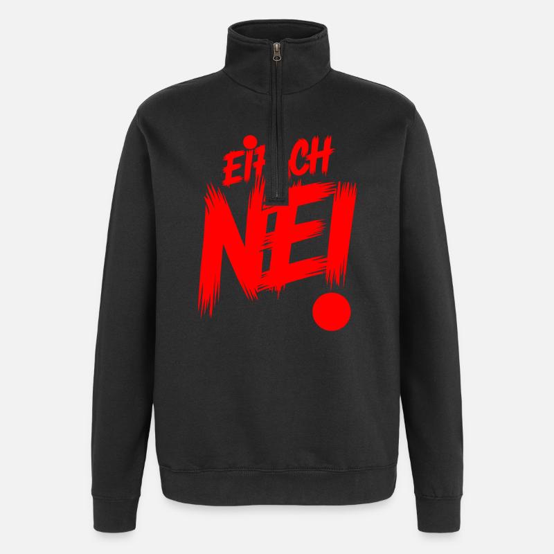 Tout simplement Nei - Sweat à zip 1/4 - noir