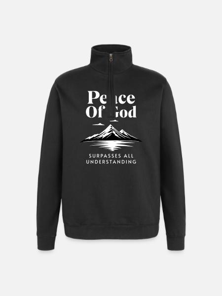 Peace Of God Surpasses All Understanding Berg - Quarter-Zip Sweatshirt - black